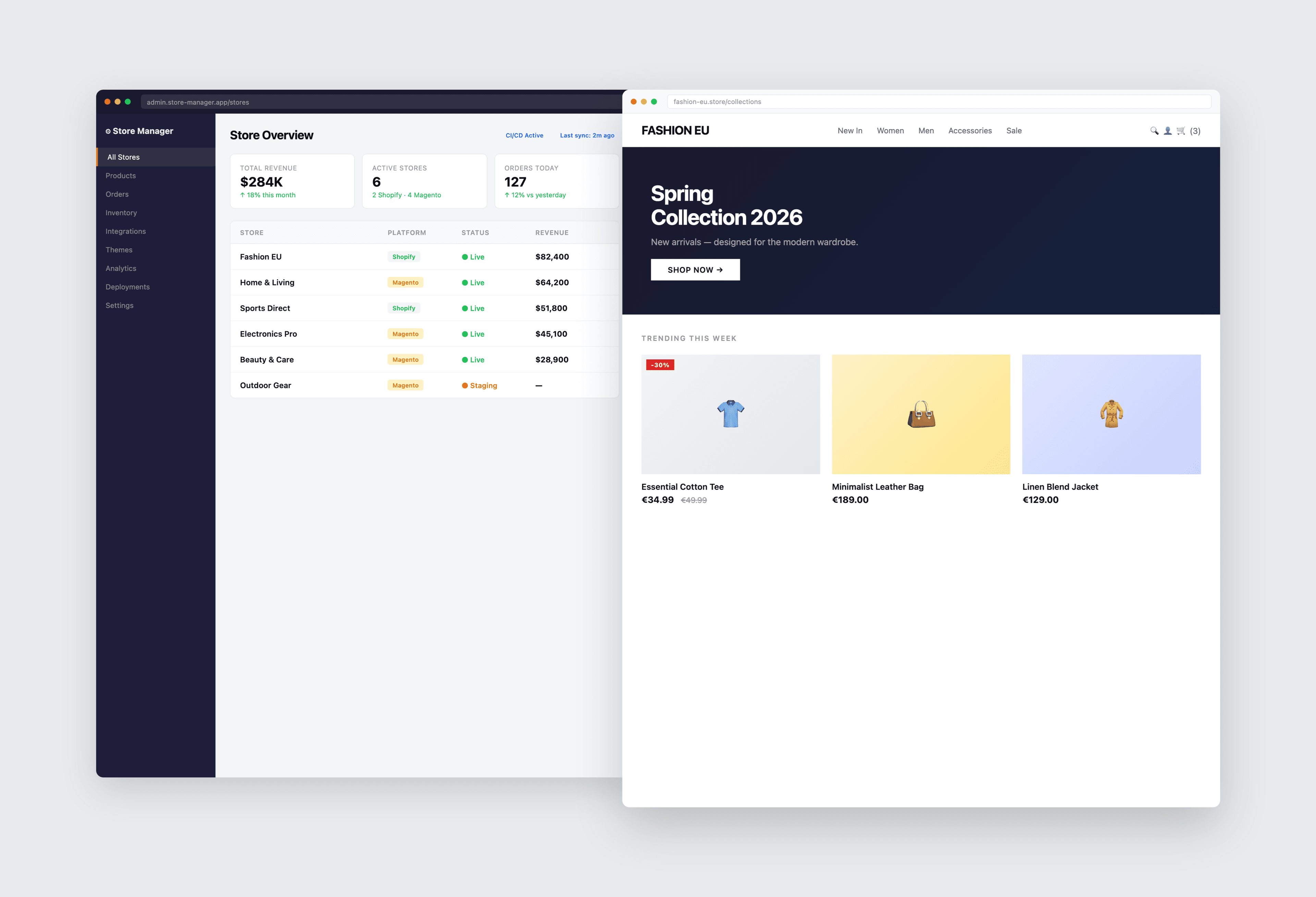 Wieloplatformowy E-Commerce